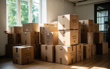 moving material