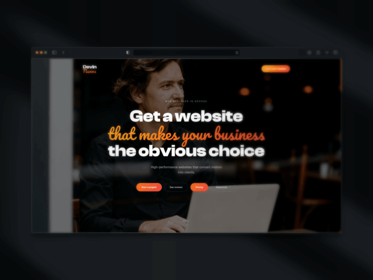 Web Designer in George 768x576